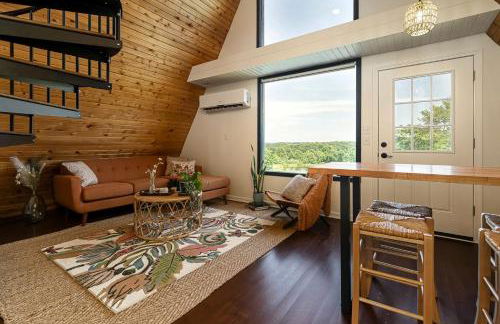 Incredible A-frame with Fabulous Panoramic Views and Hot-tub in Makanda, Illinois - Foto 33