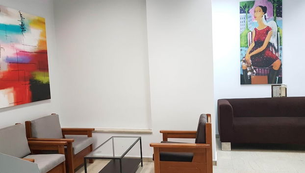 Zona de estar del vestíbulo