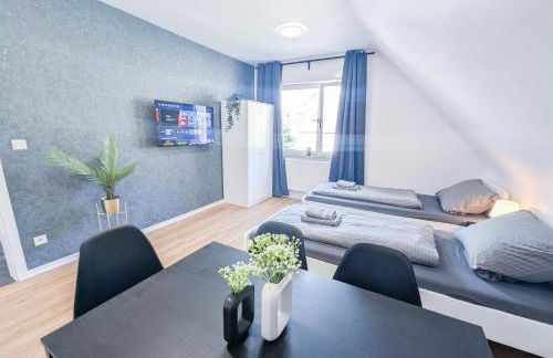 ALFA Stuttgart 3 Zimmer 6 Betten Apartment Wasen MercedesBenz MHP Arena l Bad I Küche l WIFI & SmartTV l 3BR & 6 Beds l Bathroom l Kitchen - Foto 11