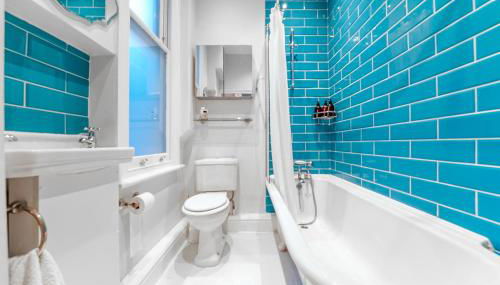 Elegant Bright Central London Flat - sleeps 5 - Foto 3, Shower