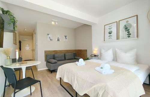 UniverCity Apartment für bis zu 4, Terrasse, Grill - Foto 1