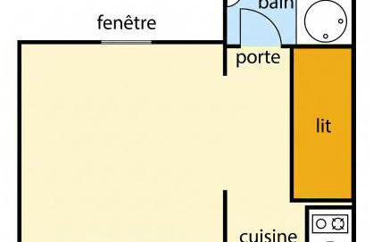 Studio cosy à Uvernet-Fours / 15 m² / Vue montagne - Photo 14