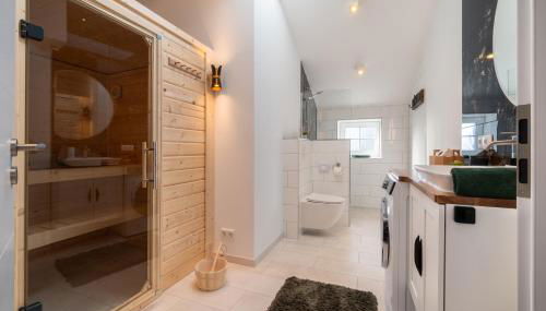 FeWo zum kleinen Vogel, Sauna, Landidylle - Foto 2, Shower