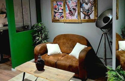 Loft Suite de luxe - Jacuzzi - SPA - Balnéo Vendôme - Foto 8