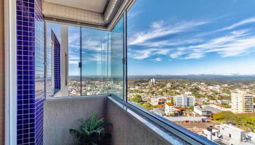 Pôr do sol 18º andar vista da cidade CENTRAL, Garagem NOVO - Foto 5