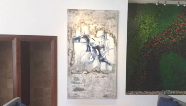 Coin salon dans le hall