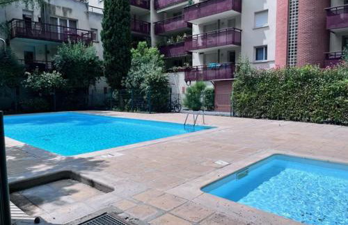 T2 Toulouse Minimes avec piscine - Foto 4