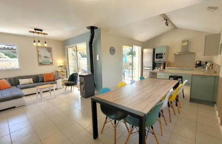 VILLA CASA KOKO 10 PERS piscine chauffée, pétanque, ping pong VIEUX-BOUCAU - Foto 15