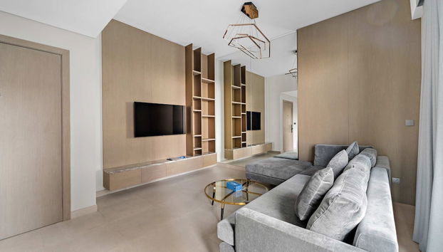 Modern 1BR in the Best Residence of JVC With Pool - Foto 3, Habitación