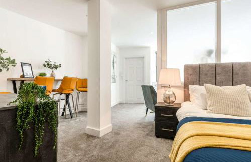 Modern Studio Apartment in Central Rotherham - Foto 12