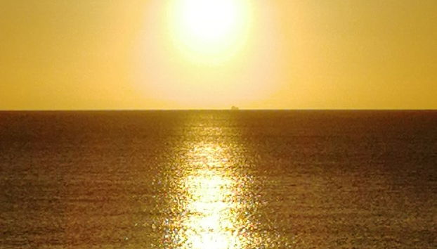 Blick von der Unterkunft