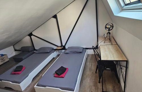 Loft Relais Cœur de France climatisé - 3ch - 2SDB - Foto 17