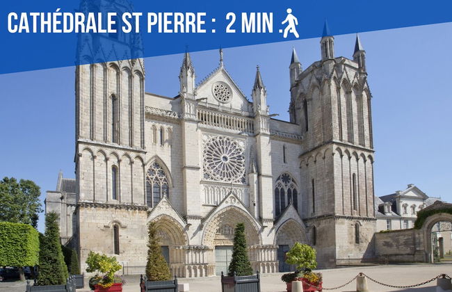 Studio Simplicien Centre ville Pitiers - Foto 8