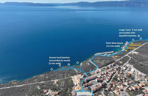 Kostrena Hills Suite overlooking Kvarner Bay - Foto 32