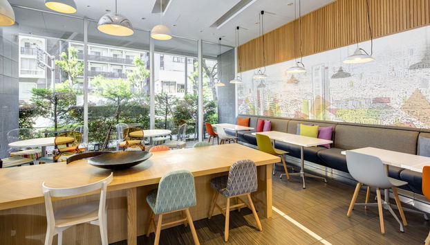 Zona de estar del vestíbulo