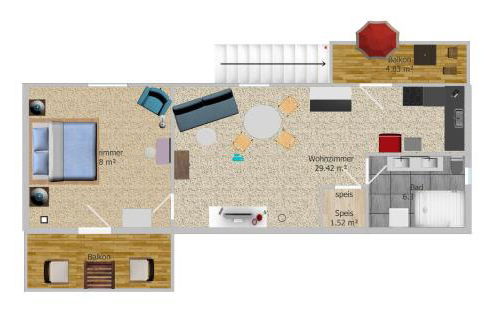 Ferienwohnung Allgäutraum mit Bergblick - Foto 11