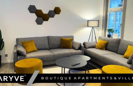 ARYVE Design-Boutique Apartment am Markt von Waltershausen im Thüringer Wald - Design-Interieur, Netflix, WLAN - Foto 1