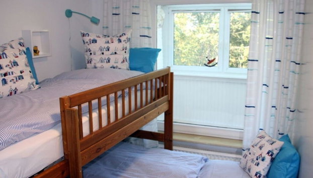 Weißes Dünenhaus mit Meerblick - Foto 3, Habitación