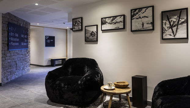 Sala de estar do lobby