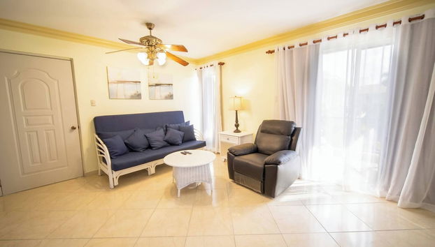 Garden Condos 24, Fully Renovated Apt In Sosua! - Foto 5, Zona de estar