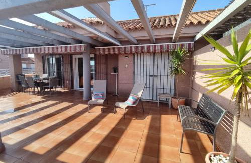 ÁTICO TERRAZA 65m. Playa, piscina, A/C, Wifi - Foto 42