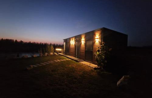 GRETA Nowoczesny domek modułowy nad stawem - Foto 48