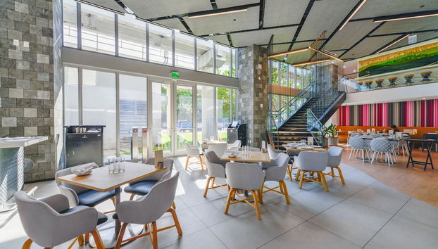 Contemporary Comfort Rooftop Views & Full Kitchen - Foto 2, Recepción