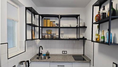 Modernes und gemütliches Studio in Karlsruhes Zentrum - APOLONIAliving - Foto 5, stove