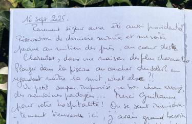 Chambre 35 m2 spacieuse calme avec piscine Sud Charente - Foto 4