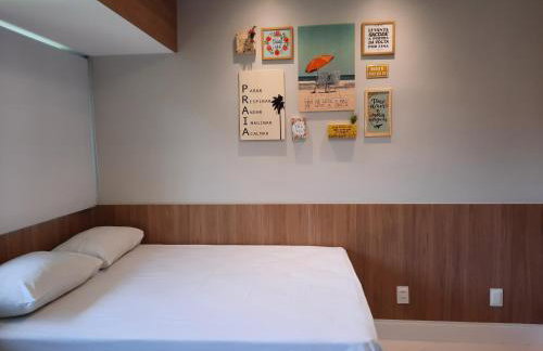 Guarajuba Summer Flat Melhor localização de Guarajuba e melhores Flats Beira Mar de Guarajuba Dispomos de 4 flats decorados no mesmo condomínio Aqui você não precisa de carro para nada Faça tudo à pé - Foto 9