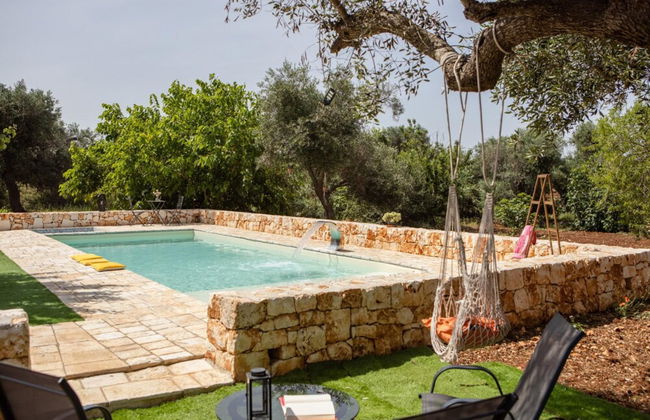 Trullo Nonna Netta con Piscina Idromassaggio e Area Giochi - Foto 11