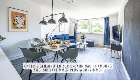 have-a-nice-Stay - nahe der U-Bahn nach Hamburg - Natur 1 Minute entfernt - Bäcker & Restaurants 500m - Lidl 800m - Zentrum 1,5km - Foto 3