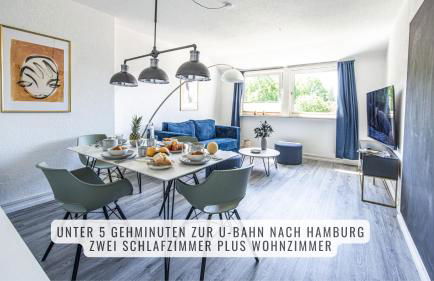 have-a-nice-Stay - nahe der U-Bahn nach Hamburg - Natur 1 Minute entfernt - Bäcker & Restaurants 500m - Lidl 800m - Zentrum 1,5km - Foto 3