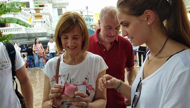 Arte com a flor de lótus