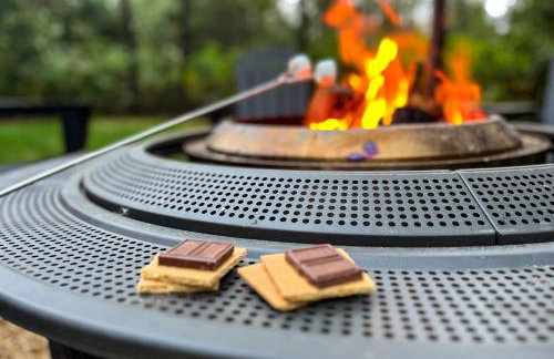 Timber Haven - Cozy A-frame Hot Tub Fireplace - Foto 3