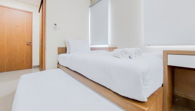 Warm And Cozy Designed Studio Apartment B Residence - Foto 3, Habitación