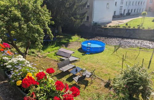 F0 - Urlaubsmagie - Kleine voll ausgestattete Wohnung mit Gemeinschaftsgarten, -pool & -sauna - Foto 2
