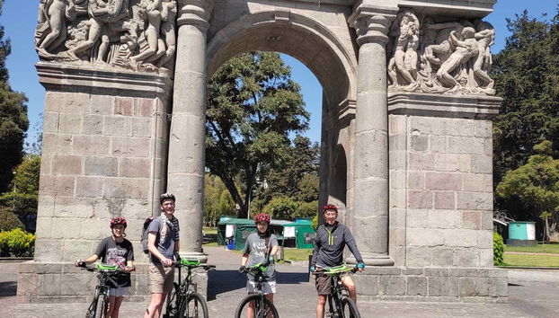 Esplorando Quito in bici
