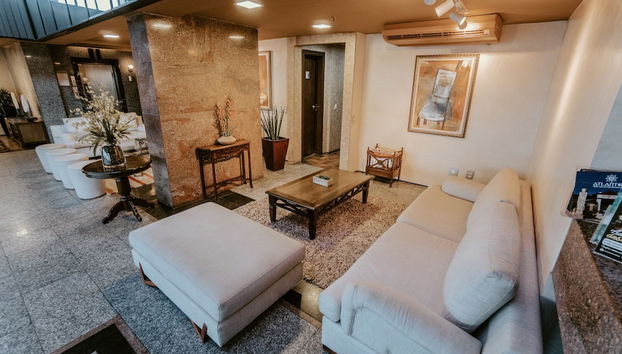 Zona de estar del vestíbulo