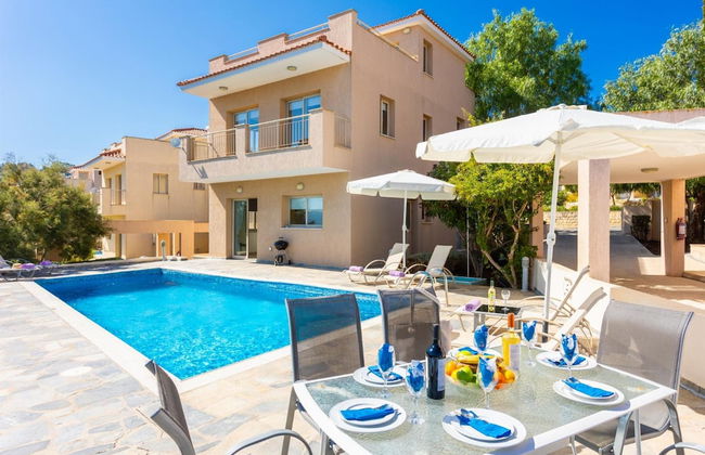 Villa Panorama Tria in Drouseia - Foto 45