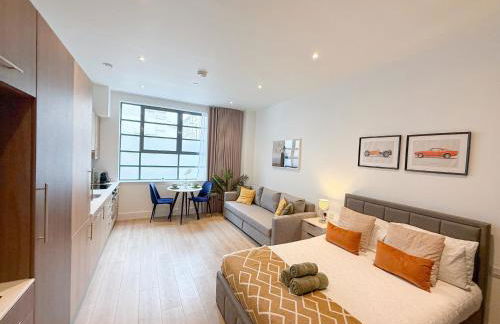 3-Bedroom with Balcony and Studio Apartments in St Johns Wood near Marylebone & Regents Park by NourNest Apartments - Foto 65