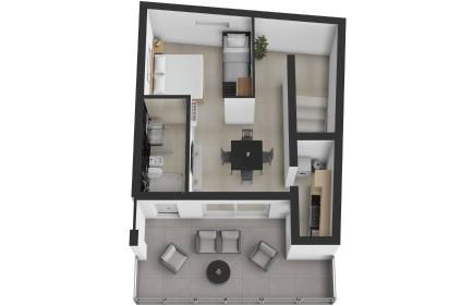 Residence Dara 409, 410 - Free Parking, Terrace, Wi-Fi, Air conditioning - Foto 6