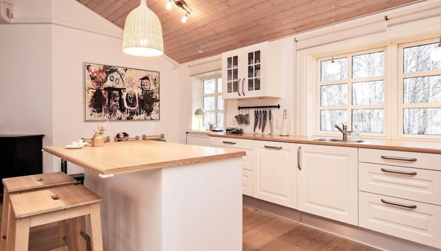 6 Person Holiday Home in Laeso - Foto 5, Cocina privada