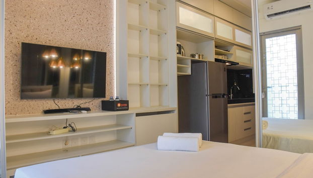 Fancy And Nice Studio At Ciputra World 2 Apartment - Foto 4, Habitación