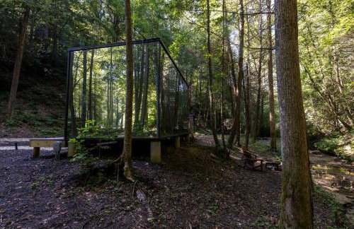 Modern Mirror Home w/ Hot-tub | “Glass House” #2 - Foto 33