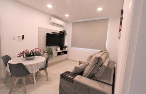 Apto22-Lindo -3 quartos- em Santos-SP com ar condicionado - Foto 1