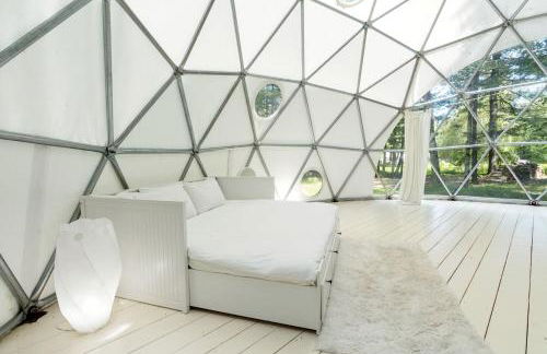 Incredible Spacious Dome for A Group Glamping Experience Surrounded by Nature in Woodridge, New York - Foto 7