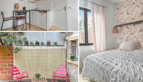 Studio Cosy Terrasse à Versailles - Foto 2