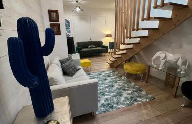 Idéal groupe tarif long séjour maison 4chambres 8lits 2salles de bain 3wc terrasse stationnement gratuit - Foto 1