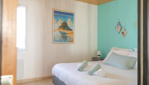 Vue Mt-St-Michel, Élégance, calme et baby-foot Bonzini - Foto 4